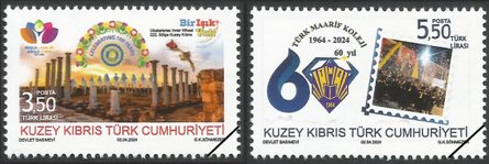 Postzegels Noord-Cyprus 2024-2
