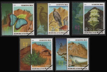 Postzegels Berg Athos 2010-3
