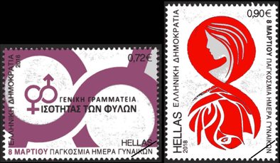 Postzegels Griekenland 2018-2