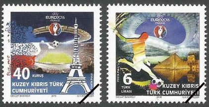 Postzegels Noord-Cyprus 2016-1